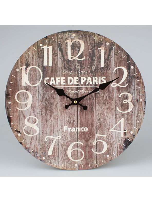 Casa de Engel Wooden Wall Clock, 0/12
