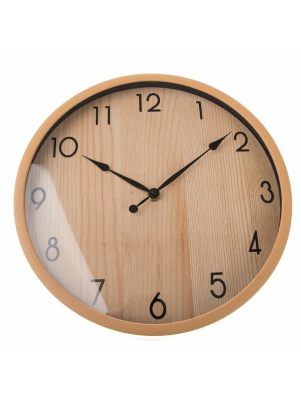 Casa de Engel Plastik-Wanduhr, 1/20