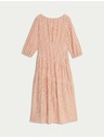 Marks & Spencer Asymmetrical High-Linen Beach Midi Dress Marks & Spencer orange