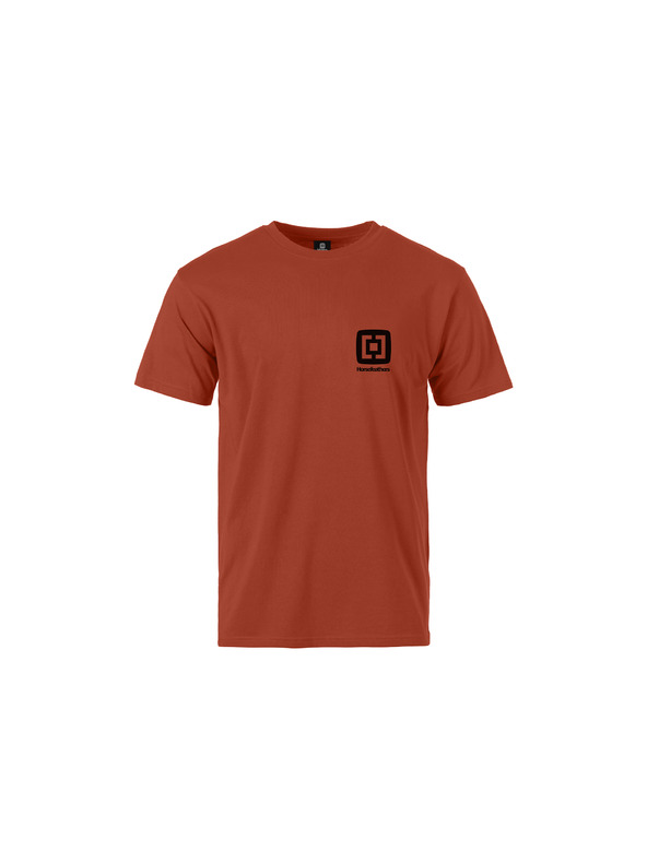 Horsefeathers Mini Logo T-Shirt Ziegelrot HORSEFEATHERS