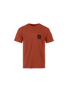 Horsefeathers Mini Logo T-Shirt Ziegelrot HORSEFEATHERS