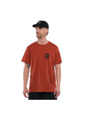 Horsefeathers Mini Logo T-Shirt Ziegelrot HORSEFEATHERS