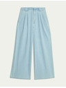 Marks & Spencer Wide-leg jeans with high waist custom-made Marks & Spencer navy blue