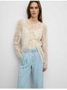 Marks & Spencer Wide-leg jeans with high waist custom-made Marks & Spencer navy blue