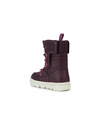 Geox Burgunderfarbene Mädchen-Stiefeletten Geox Willaboom Abx