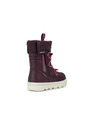 Geox Burgunderfarbene Mädchen-Stiefeletten Geox Willaboom Abx