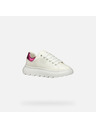 Geox Weiße Geox Puffypop Turnschuhe für Mädchen