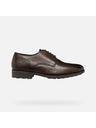 Geox Braune Herren-Businessschuhe Geox Walk Pleasure F