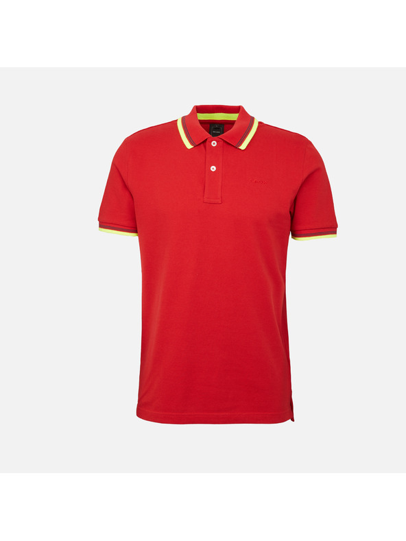 Geox Rotes Herren-Poloshirt Geox Polo