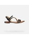 Geox Schwarze Damen-Sandalen Geox Sozy Plus