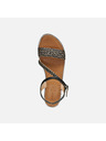 Geox Schwarze Damen-Sandalen Geox Sozy Plus