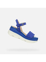 Geox Blaue Geox Gardenia Damensandalen