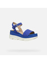 Geox Blaue Geox Gardenia Damensandalen