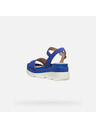 Geox Blaue Geox Gardenia Damensandalen