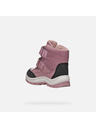 Geox Rosa Mädchen-Winterschuhe Geox Flanfil B Abx