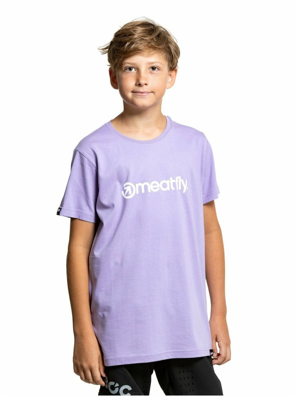Meatfly Meatfly Kinder T-Shirt Bart Dusty Purple | Lila | Größe 146 | 100% Baumwolle