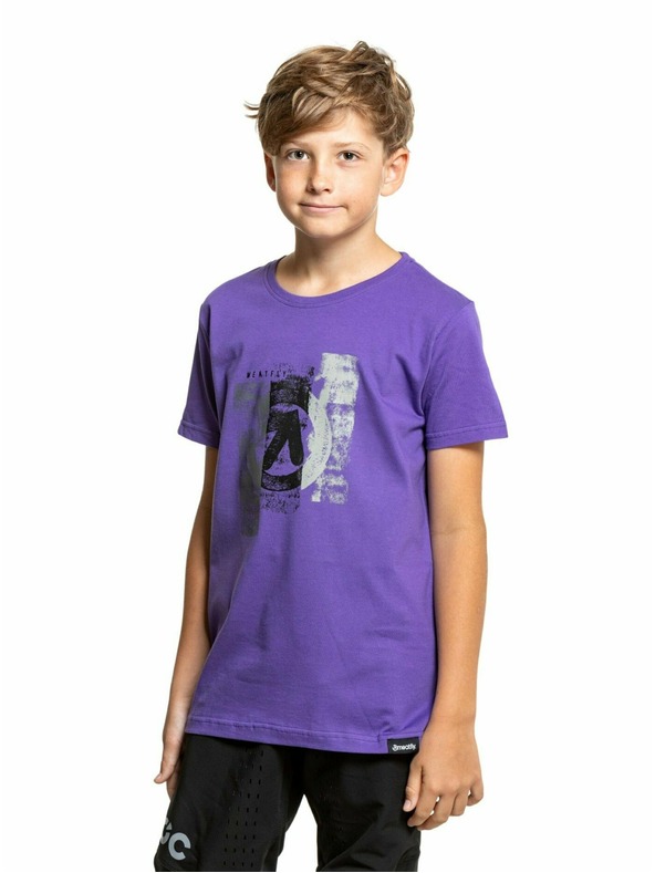 Meatfly Meatfly Kinder T-Shirt Artee Violet | Lila | Größe 134 | 100% Baumwolle