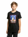 Meatfly Meatfly Kinder T-Shirt Tomcat Black | Schwarz | Größe 146 | 100% Baumwolle