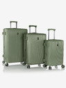 Heys Drei Reisekoffer-Set in grün Heys Earth Tones S,M,L Moss