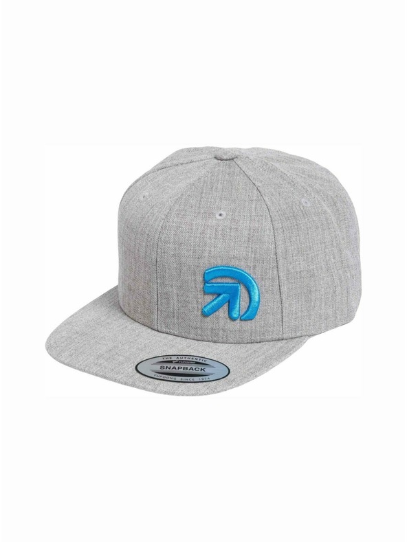 Meatfly Meatfly Snapback Cap Finester Grau Meliert | Grau | Größe