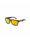 Meatfly Meatfly Sonnenbrille Memphis Black Dark Wood | Schwarz | Größe