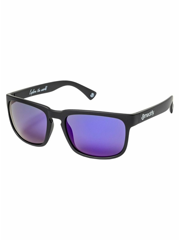Meatfly Meatfly polarisierende Sonnenbrille Gammy Black Matt/Purple | Schwarz | Größe