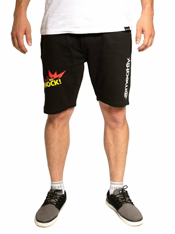 Meatfly Meatfly Herren-Jogginghose Big Shock Schwarz | Schwarz | Größe