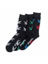 Meatfly Meatfly Herren-Socken Ganja Schwarz Geschenkpack | Mehrfarbig | Größe