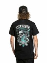 Meatfly Meatfly Herren T-Shirt Whiskey Boy Schwarz | Schwarz | Größe