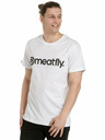 Meatfly Meatfly Herren T-Shirt Set MF Logo Multipack Schwarz/Grau Meliert/Weiß | Schwarz | Größe