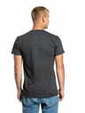 Meatfly Meatfly Herren T-Shirt Logex Charcoal Meliert | Grau | Größe