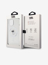Karl Lagerfeld Karl Lagerfeld IML Choupette MagSafe Rückseite Hülle für iPhone 15 Transparent