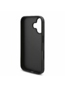 Karl Lagerfeld Karl Lagerfeld PU Saffiano Karl and Choupette Rückseite Hülle für iPhone 16 Plus Black