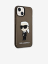 Karl Lagerfeld Karl Lagerfeld IML Ikonik NFT Rückseite Hülle für iPhone 14 Plus Black