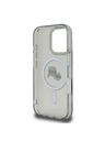 Karl Lagerfeld Karl Lagerfeld IML K&CH Heads Metallrahmen MagSafe Rückseite Hülle für iPhone 16 Pro Max Black