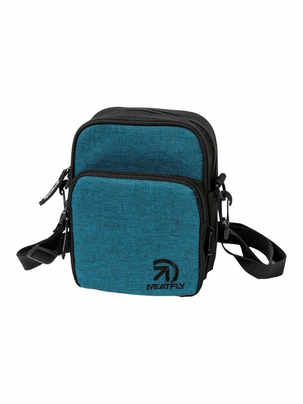 Meatfly Meatfly Herrentasche Hardy Petrol Heather | Blau | Volumen 1,5 L