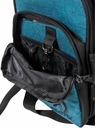 Meatfly Meatfly Herrentasche Hardy Petrol Heather | Blau | Volumen 1,5 L