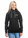 Meatfly Meatfly Damen technisches Sweatshirt Alisha Dusty Color Dots | Punkte | Größe