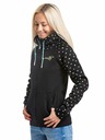Meatfly Meatfly Damen technisches Sweatshirt Alisha Dusty Color Dots | Punkte | Größe