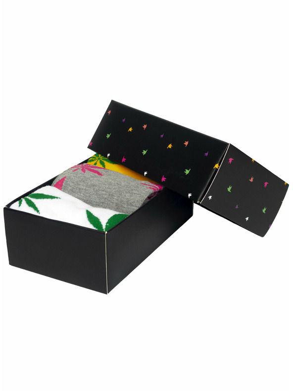 Meatfly Meatfly Damen Socken Ganja Girl Geschenkpack | Mehrfarbig | Größe