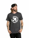 Meatfly Meatfly Herren T-Shirt Arrow Charcoal Heather | Grau | Größe
