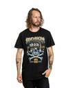 Meatfly Meatfly Herren T-Shirt Crossbones Black | Schwarz | Größe