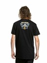 Meatfly Meatfly Herren T-Shirt Crossbones Black | Schwarz | Größe