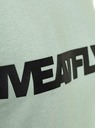 Meatfly Meatfly Herren T-Shirt Logex Mossy Green | Grün | Größe S | 100% Baumwolle