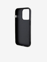 Karl Lagerfeld Karl Lagerfeld 3D Gummi Karl and Choupette Rückseite Hülle für iPhone 13 Pro Black