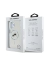 Karl Lagerfeld Karl Lagerfeld IML K&CH Heads Metallrahmen MagSafe Rückseite Hülle für iPhone 16 Plus Transparent