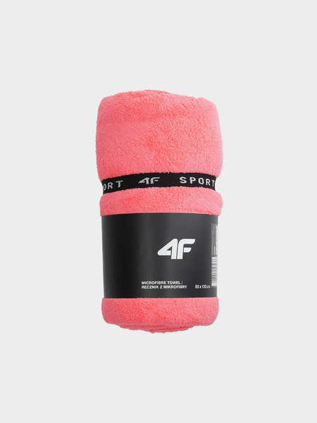 4F Schnell trocknendes Sporthandtuch M (80 x 130cm) 4F - Rot