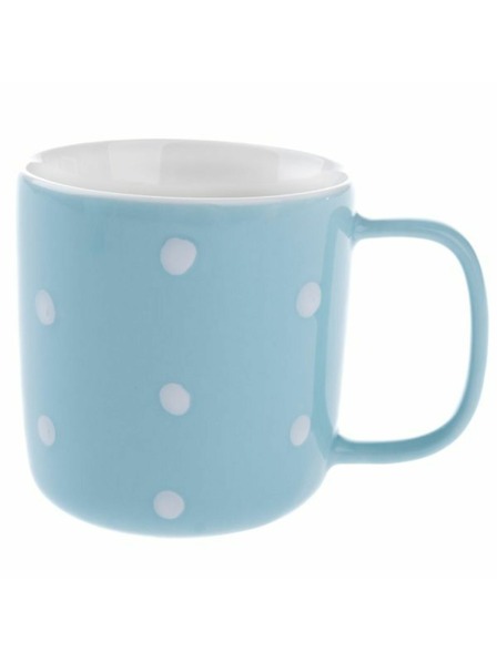 Casa de Engel Porzellan-Becher, blau mit Pilgern, 370ml, 6/36