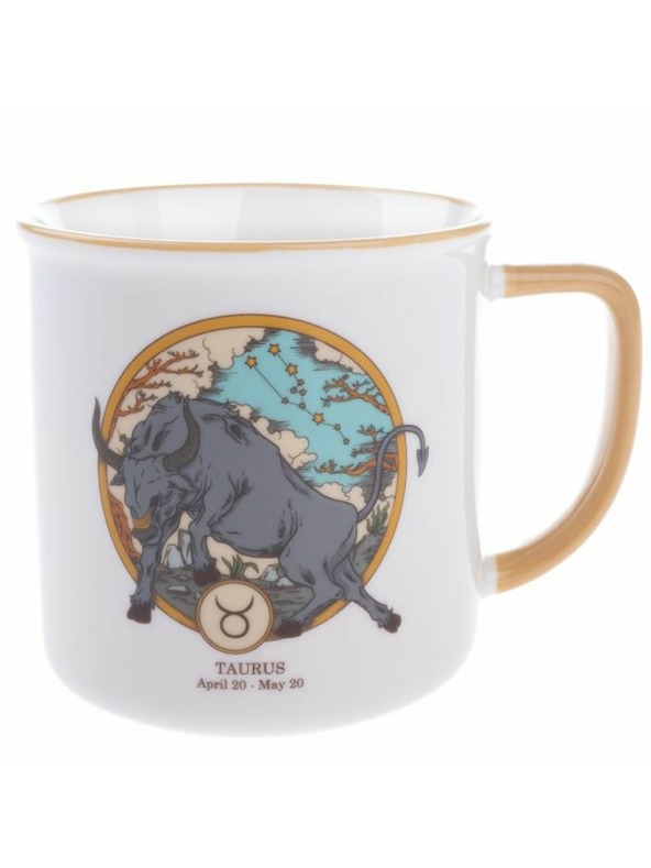 Casa de Engel Porzellanbecher, Tierkreis - Stier, 460ml, 6/36