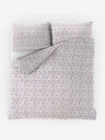 Kvalitex Französische Baumwollbettwäsche Provence Collection 240x200, 70x90cm Violeta lila Qualitex